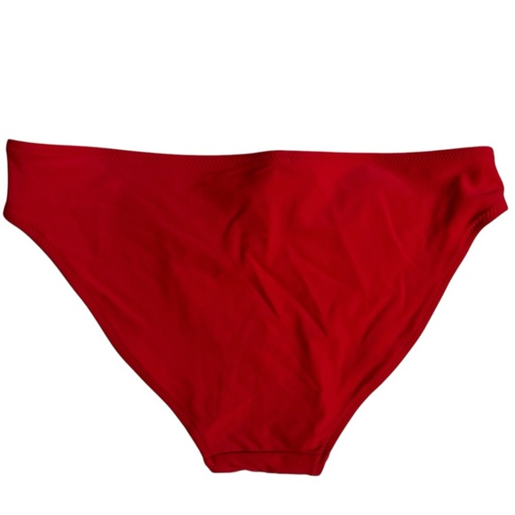 NWT Aerie American Eagle Bikini Bottom Red‎ Size Small - Picture 2 of 5
